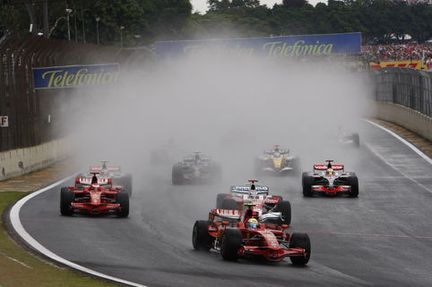 F1-final: Brasiliens GP ett nytt regndrama?