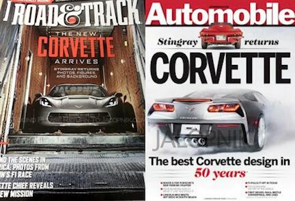 Uppdaterad: Corvette C7 – första bilderna