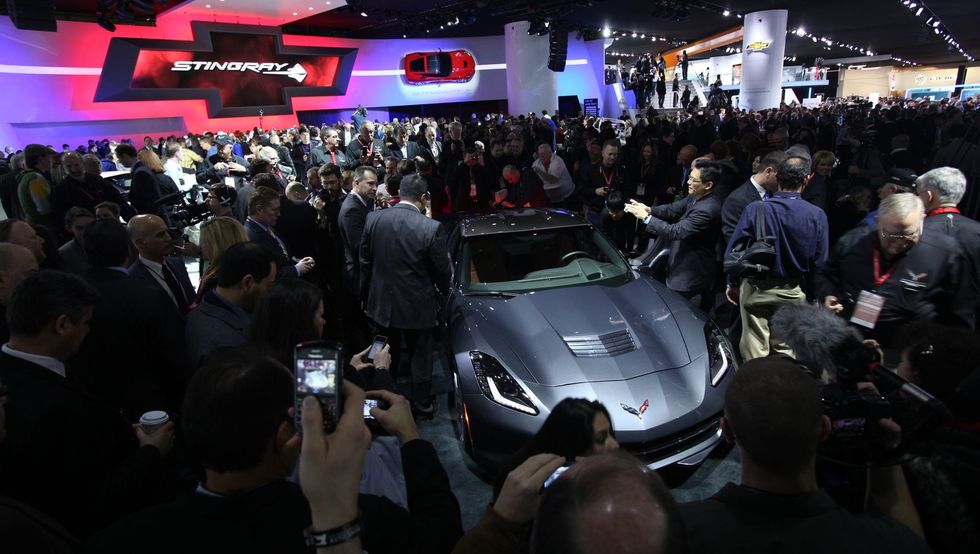 86 BILDER: Försiktig optimism i Detroit