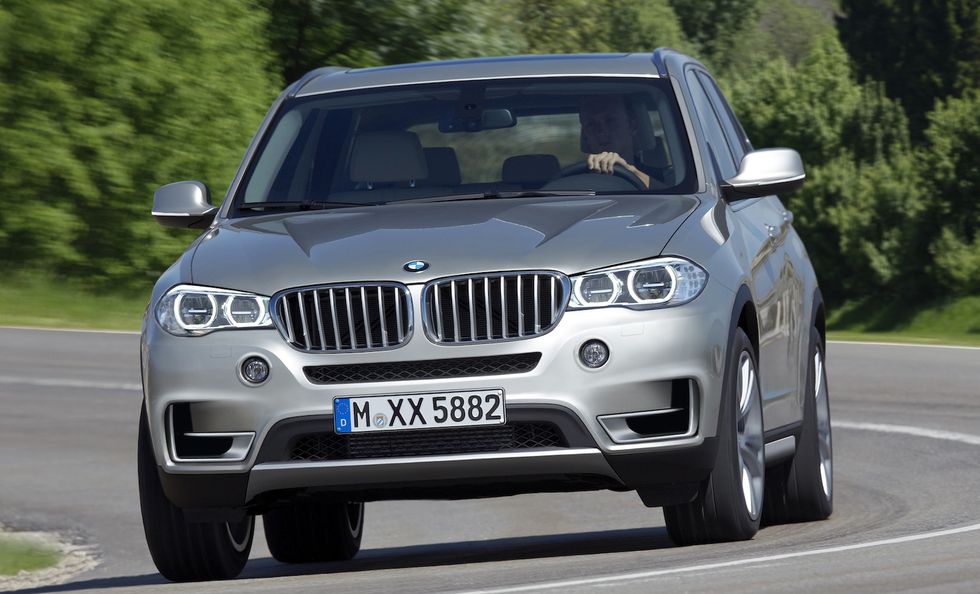 Unika bilder: Nästa BMW X5 närmar sig