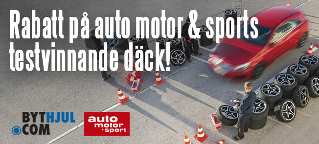 Rabatt på testvinnande sommardäck