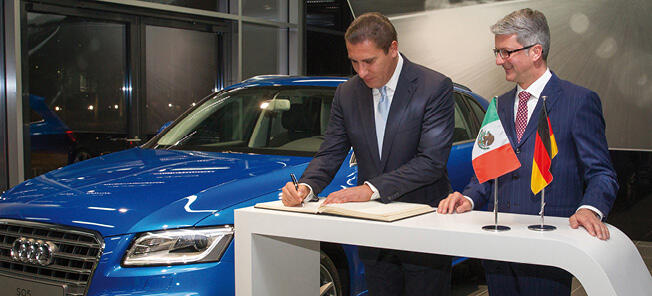 Din nästa Audi kan byggas i Mexiko