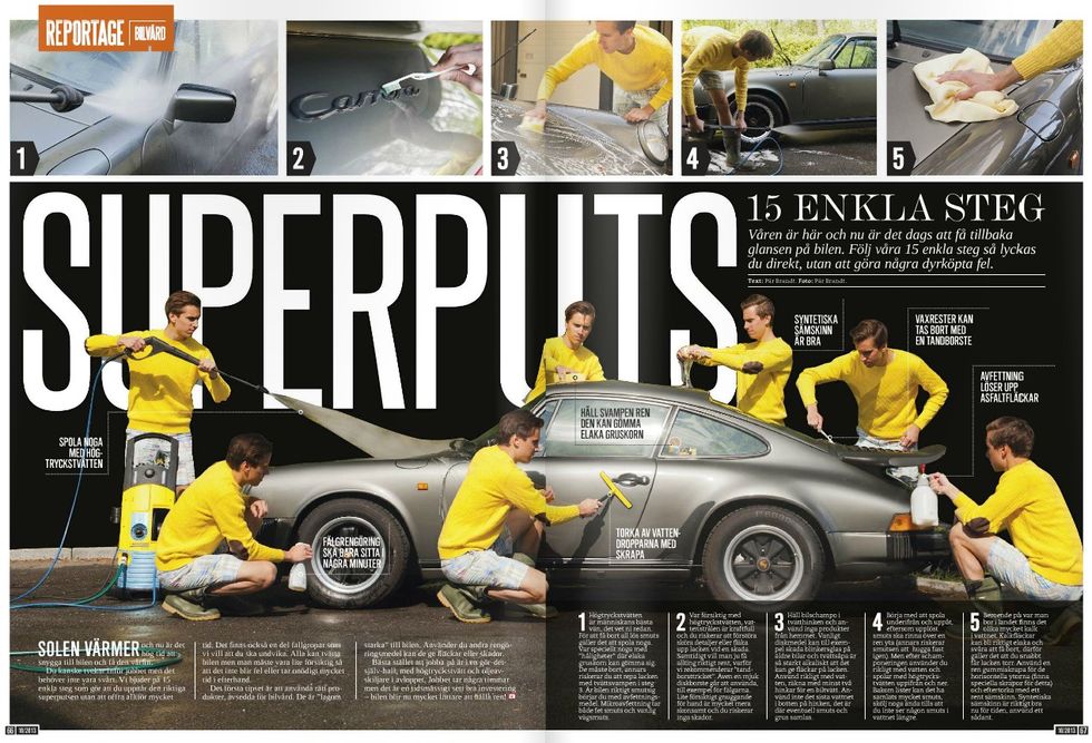 Vårfin bil – med 15 enkla steg