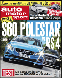 UTE NU: Volvos superbil mot Audi RS 4