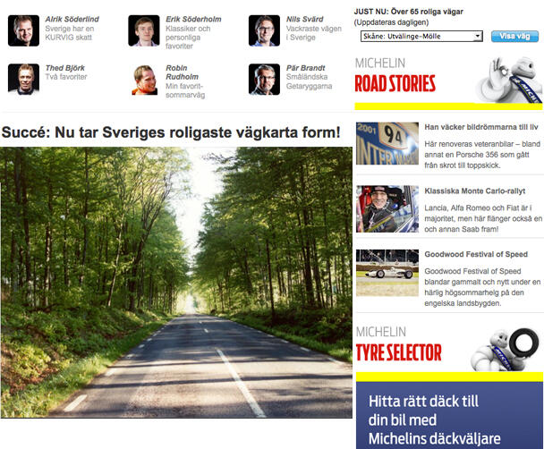 Sveriges roligaste vägar!