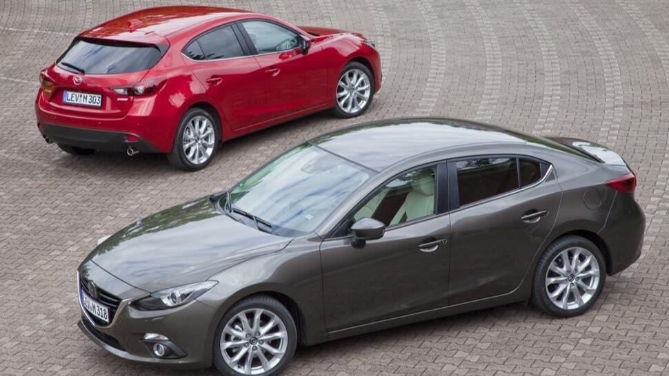Mazda 3 kommer som sedan till Sverige