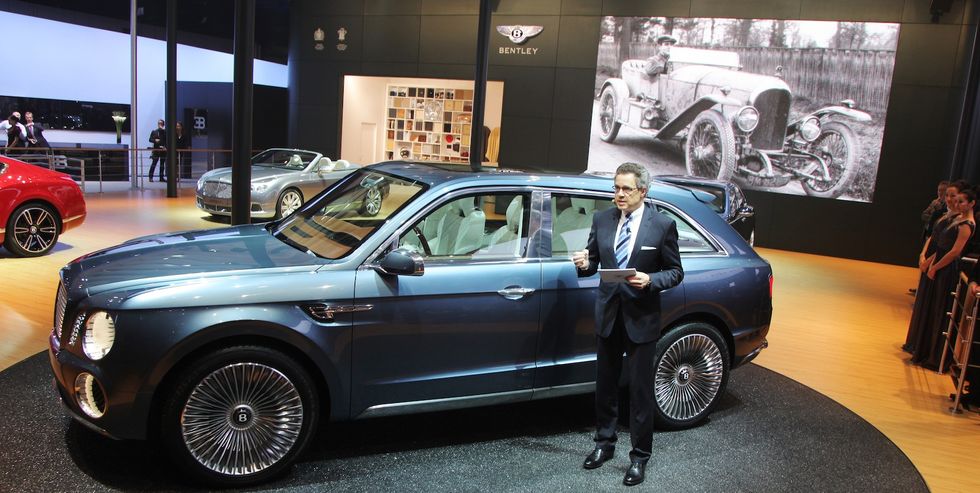 Bentleys nya suv ska byggas i England