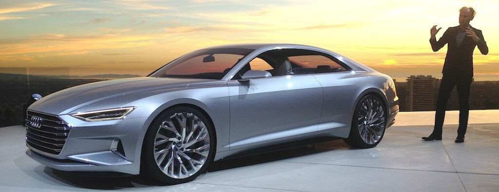 Marc Lichte tillträdde som ny designchef i december 2013 och nu är det dags att visa upp första exemplet på Audis nya formspråk - Prologue Concept.