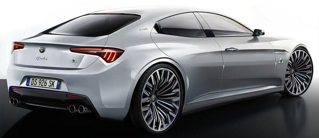 Torsten Krisch tror att Alfa Romeos nya mellanklassare ska se ut så här. Men ”Project 952” ska inte få namnet Giulia, påstås det.