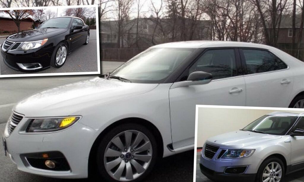 en grupp bilar på en parkeringsplats (AI text)