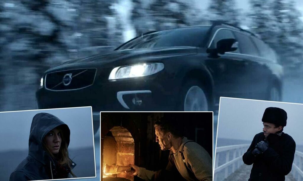 En bil i snön (AI text)