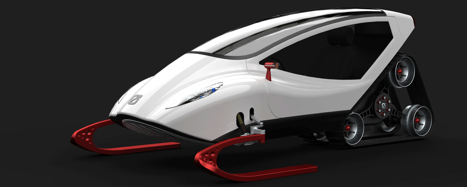 Polska Mind Sailors har skapat snöskoterkonceptet Snow Crawler.