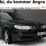 En bil i snön (AI text)