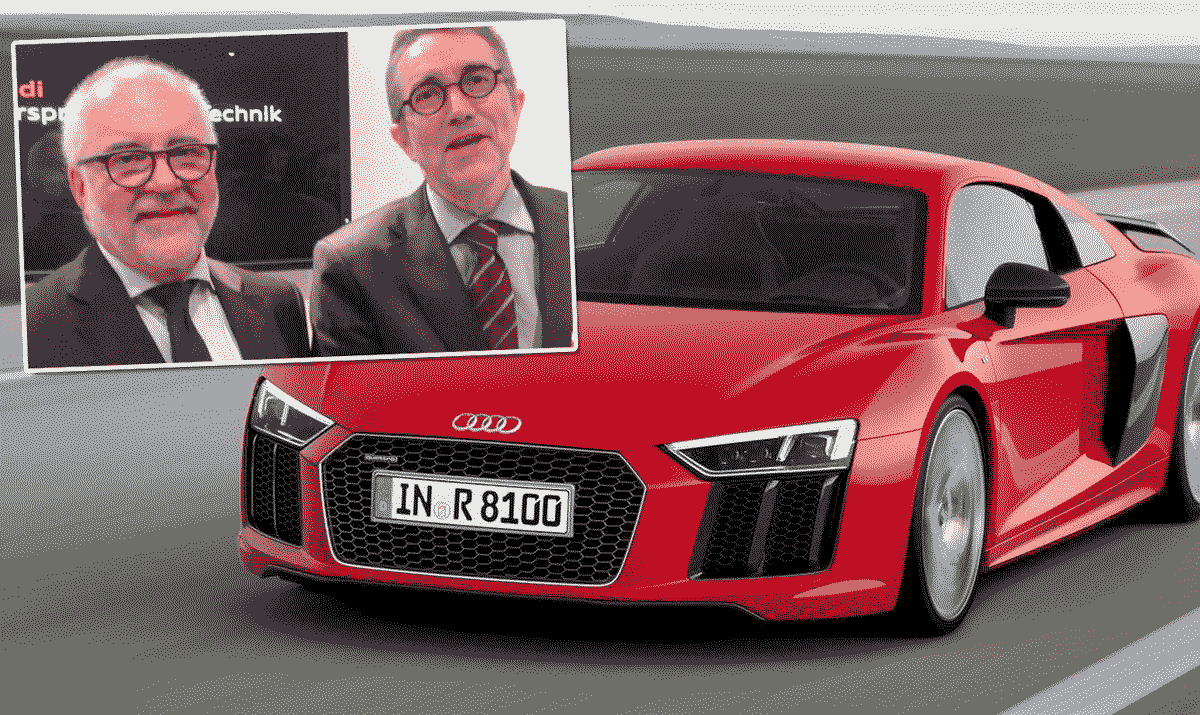 Audi R8 LMS V10 vs Audi e-tron GT (AI text)