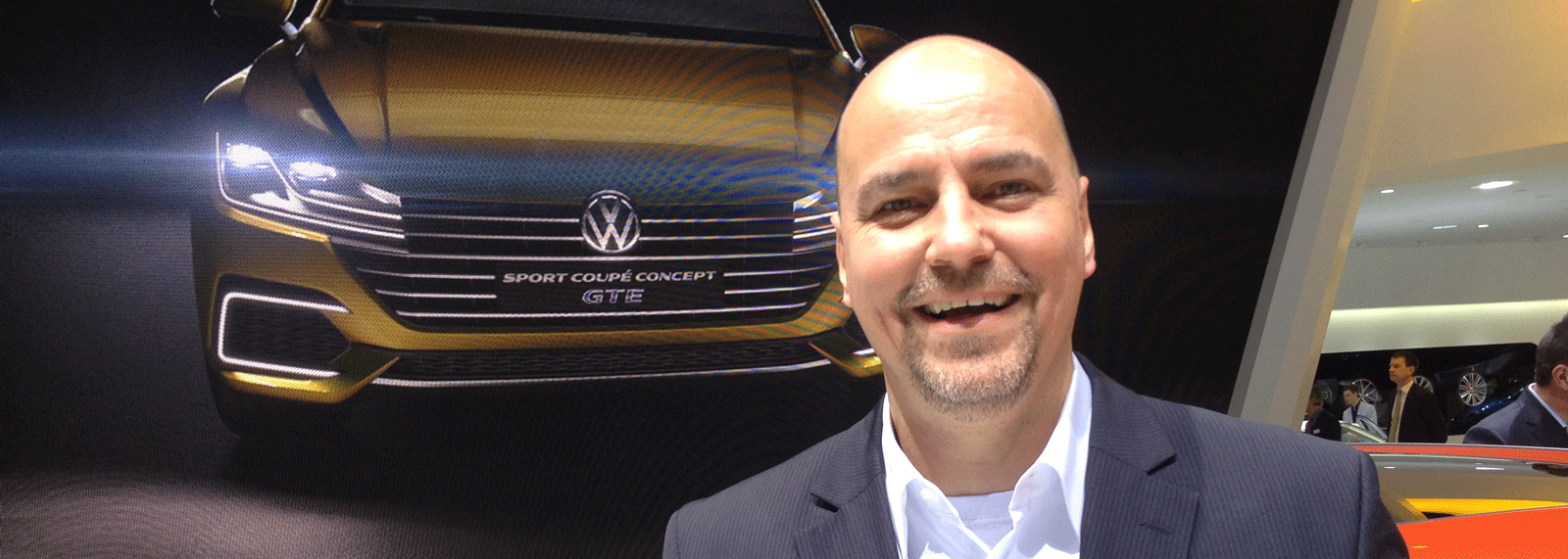 Daniel Segelke är pr-chef för Passat i Europa.