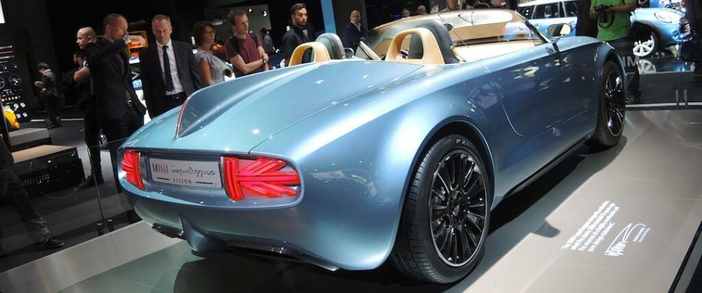 ”Superleggera vore ett fantastiskt tillskott hos Mini,” berättar Peter Schwarzenbauer, men inga beslut är tagna.