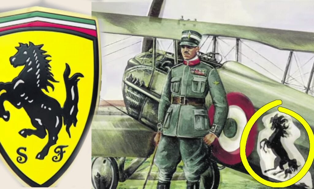 En man i militäruniform klättrar in i ett militärt flygplan. (AI text)