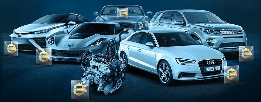 Sajten Digital Trends utser flera vinnare i olika kategorier. ”Årets Bil 2015” blev till exempel Audi A3 sedan.