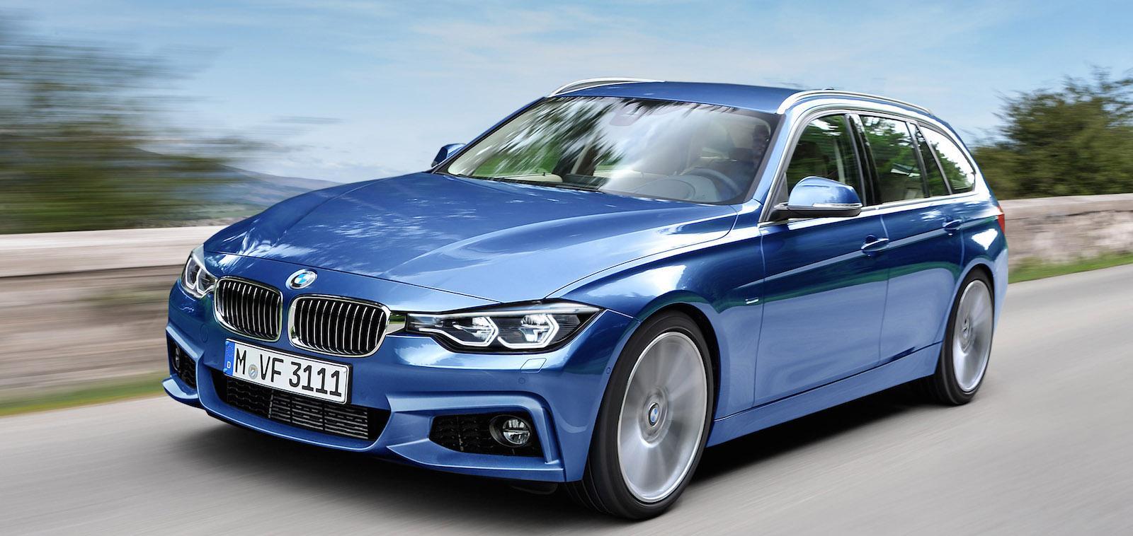 Lilla mellanklassen blir snart tuffare än någonsin, med en helt ny Audi A4 och en uppdaterad BMW 3-serie. Den här illustrationen visar hur 3-serien kan se ut när den visas upp inom kort. Illustration: Schulte Design