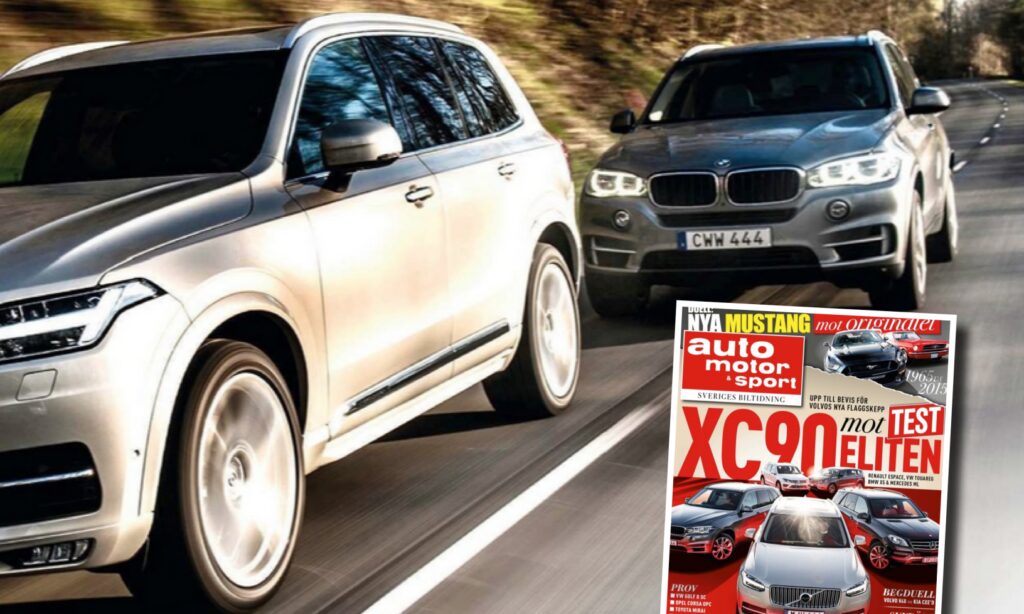 En bil kör nedför vägen på täckningen. (AI text)