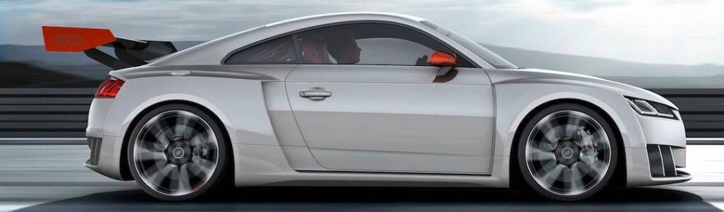 Konceptbilen Audi TT clubsport turbo är sannolikt en försmak på kommande Audi TT RS, också den med turbofemma.