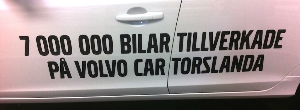 Tydligare än så här kan det inte skrivas. Sju miljoner bilar och snart kan det bli åtta, med nya utbyggnaden TA3.