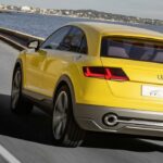 Konceptbilen Audi TT Offroad hade en hybriddrivlina och förhoppningsvis följer den med till produktionsversionen om Audi nu väljer att ge grönt ljus för bilen.