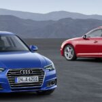 Grillen har blivit bredare samtidigt som strålkastarna har fått ny design med karaktäristiska led-ljus. Sidolinjen är också mer markerad än tidigare och bakpartiet inspireras av A3 Sedan.