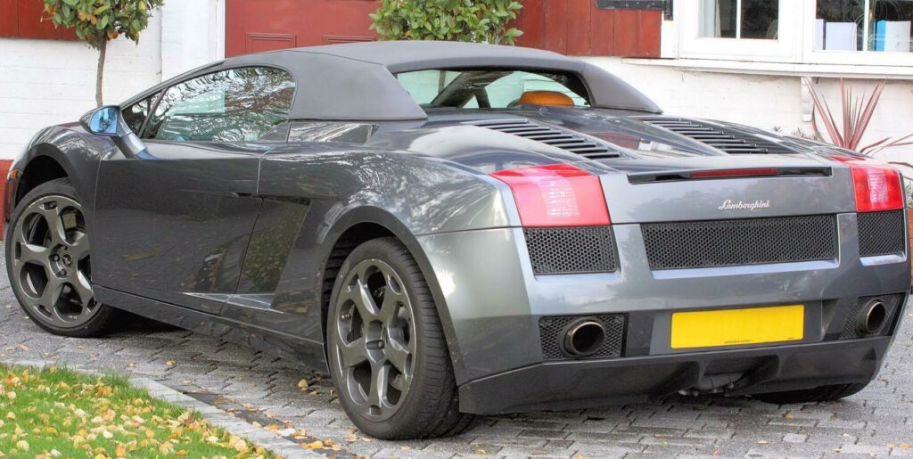 Jeremy Clarkson har tidigare ägt denna Lamborghini Gallardo – vad har han köpt den här gången? Foto: Tim Felce/Creative Commons/Wikimedia
