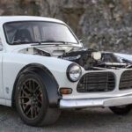 Inte mycket finns kvar från 1967, det mesta har Filip Malm byggt om på Amazonen. Något bredare spårvidd än original...