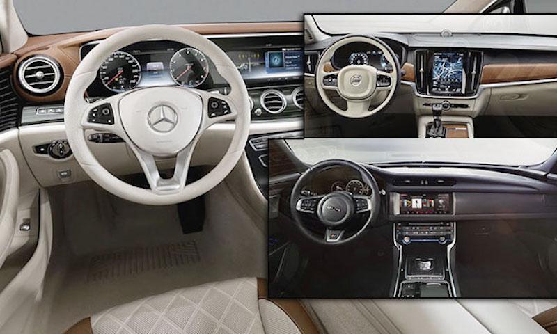 Mercedes-Benz C-klass inredning (AI text)
