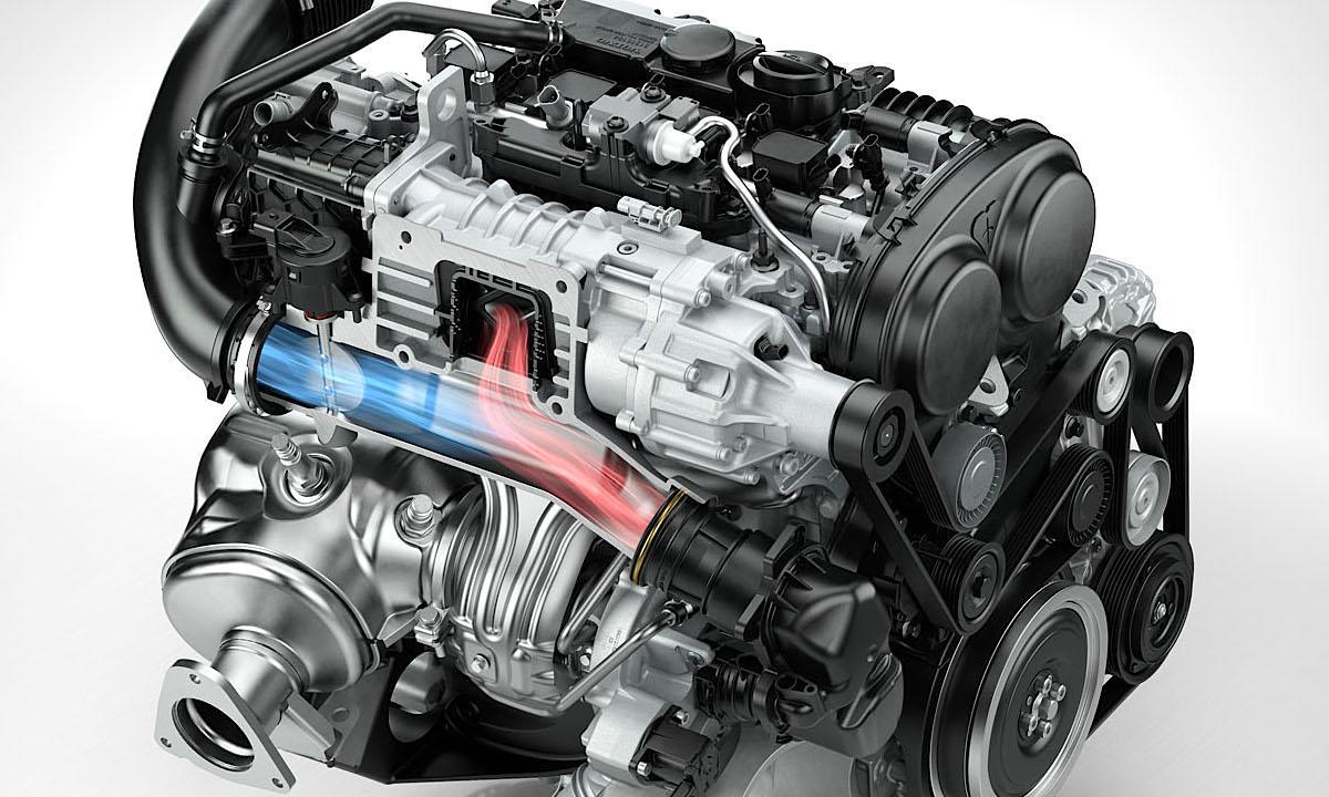 Volvo XC90:s motor (AI text)