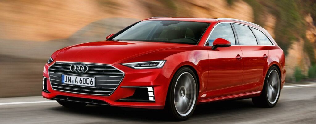 Med nytt designspråk och många tekniknyheter ska Audi utmana konkurrenterna. Illustration: Schulte Design