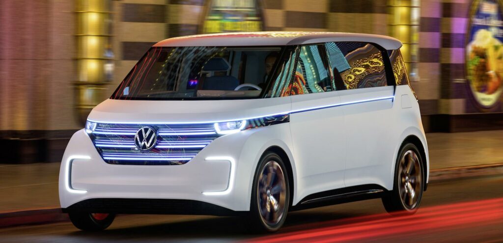 Volkswagens konceptbil Budd-e ger en liten försmak av vad som är på gång i form av elbilar.