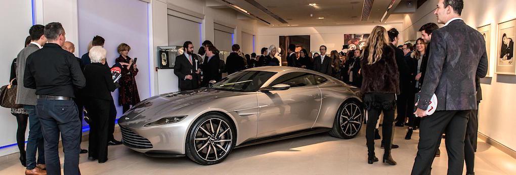 Aston Martin DB9 TDI vid Aston Martin DB9-lanseringen (AI text)