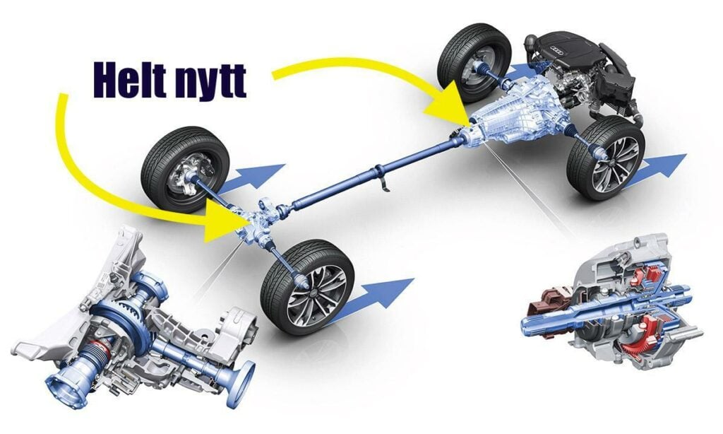 En bil med ett däck på den. (AI text)