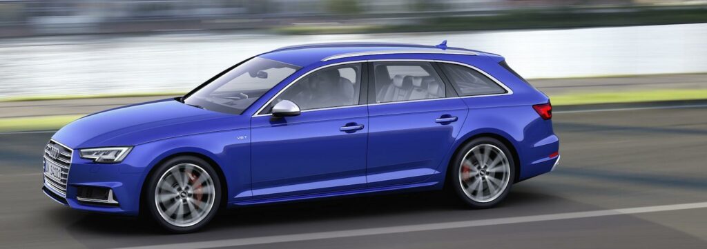 Audi S4 Avant har sänkt sportfjädring som standard men det finns också ett antal tillval som ska ge ännu bättre köregenskaper, som adaptiva dämpare och sportdifferential.