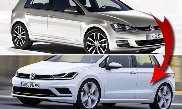 Volkswagen Golf GTI är en hybriddesignbil. (AI text)