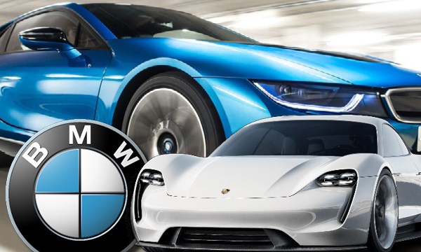 BMW i8 gentemot BMW (AI text)