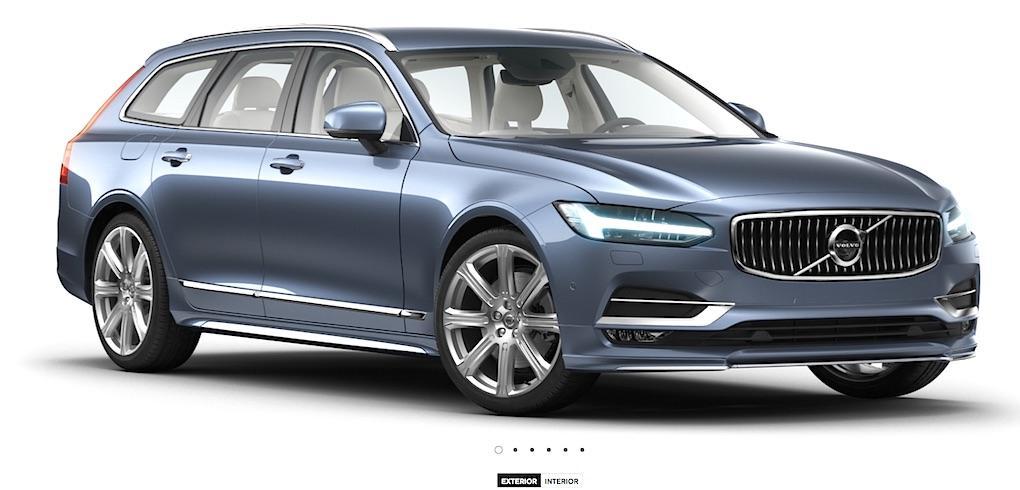 Inledningsvis säljs Volvo V90 D4, D5, T5 och T6. T8 Twin Engine får vi vänta på till senare på året.
