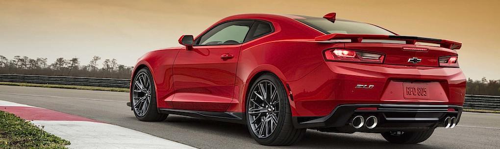 Chevrolet Camaro ZL1 blir först ut med tio steg. Men fler väntar, 2018 ska ytterligare åtta GM-modeller erbjudas.