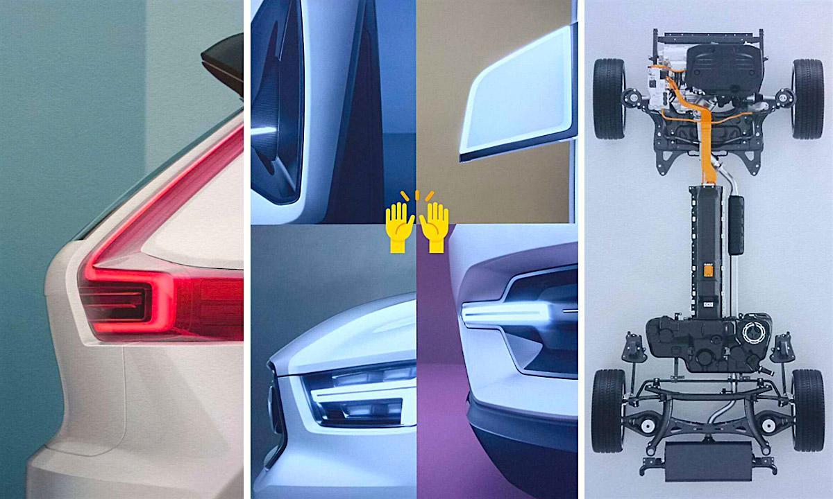 Volvo V60 är en ny hybriddesign. (AI text)