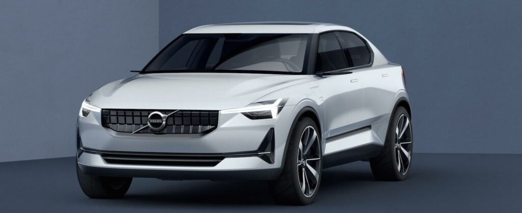 Volvo 40.2 är en elbil som visar hur nästa V40 kommer se ut.