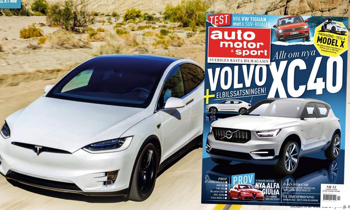 Tesla Model X och Tesla Model XLR (AI text)