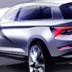 En teckning av en bil. (AI text)