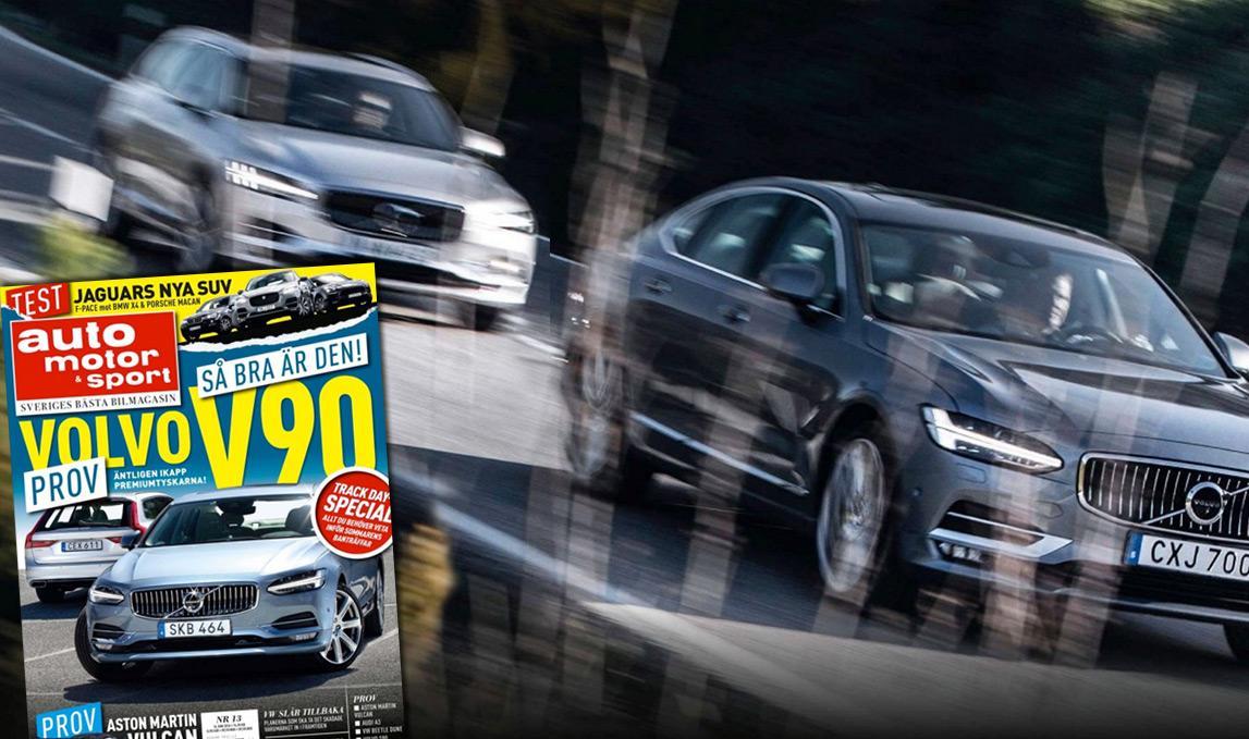 Volvo S90 och Volvo XC90 (AI text)