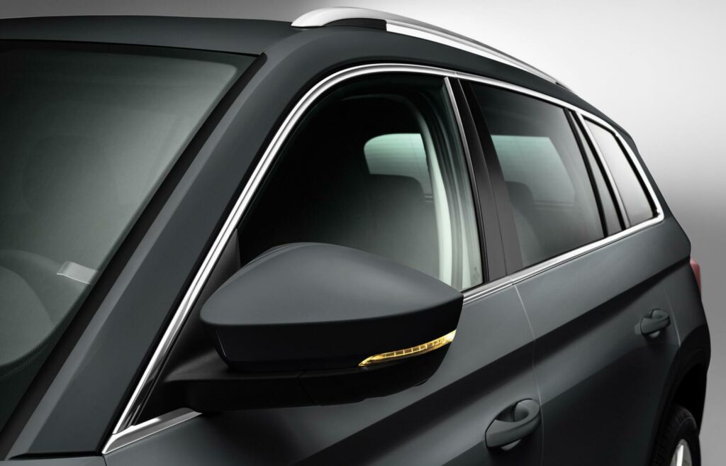 Skoda Kodiaq får världspremiär 1 september. Den blir 4,7 meter lång och 1,9 meter bred.