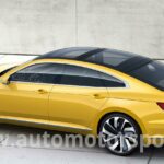 Den nya Passat-kupén blir decimetern längre och får ännu flackare takvinkel. ILLUSTRATION: Christian Schulte