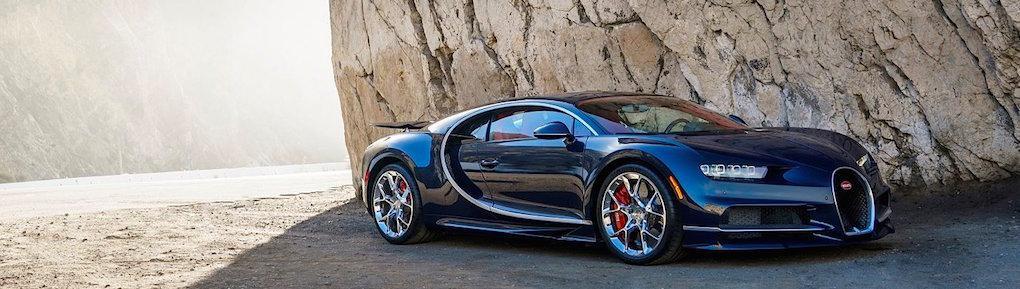 Priset för en Bugatti Chiron börjar vid 23 miljoner kronor, plus skatt och avgifter.