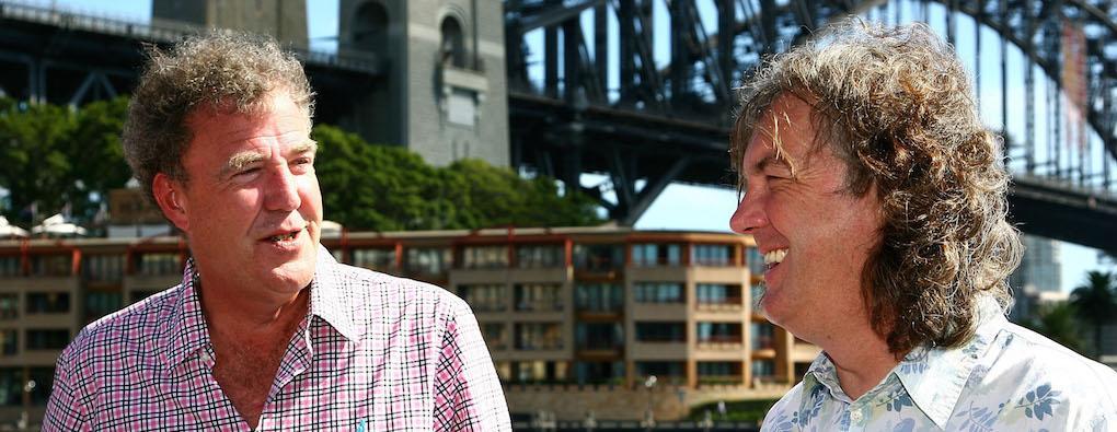 Jeremy Clarkson var för bra för att förlora, här med kollegan James May. (Foto: Mike Flokis/Getty Images)